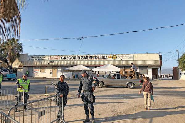 Casi seis mil migrantes llegaron a Tijuana con la Caravana Migrante. Foto: Ana Gómez / El Heraldo de México.