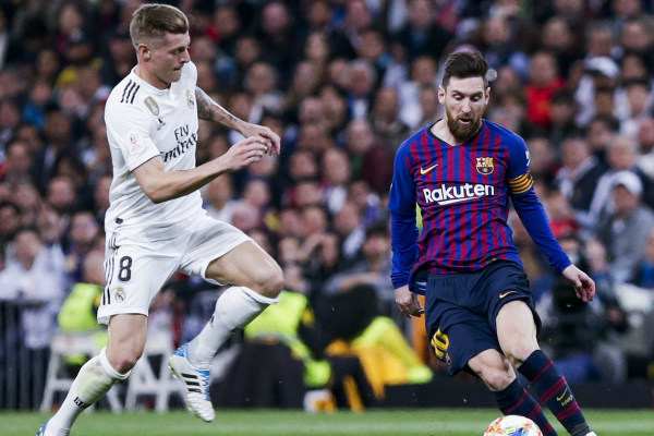El Real Madrid perdonó al Barcelona en la primera parte de la vuelta de semifinales de la Copa del Rey
