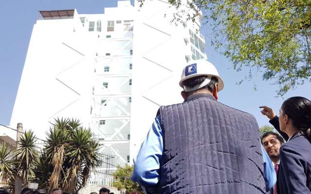 César Cravioto afirmó que en dos años entregarán las reconstrucciones de todos los inmuebles dañados en el sismo de 2017. Foto: @craviotocesar