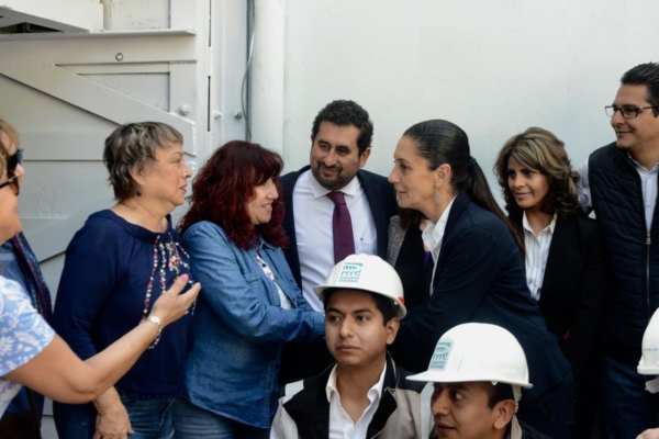 En el Plan Integral de Reconstrucción se estableció que las viviendas serían reconstruidas hasta 65 metros cuadrados. Foto: Claudia Sheinbaum