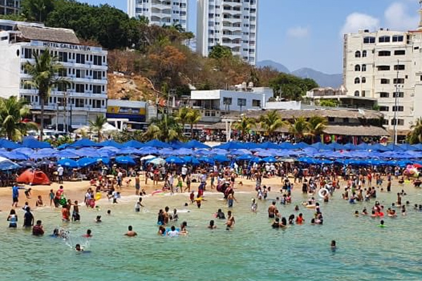 El jueves los hoteles registraron más del 80% de su capacidad. FOTO: ESPECIAL