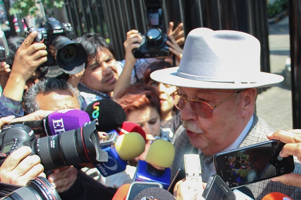 Javier Coello, abogado de Emilio Lozoya, exdirector de Pemex. Foto: Cuartoscuro
