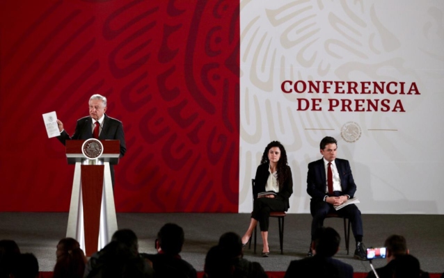 López Obrador en conferencia sobre reforma a la ley del trabajo