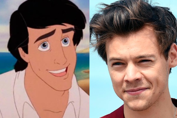 Harry Styles príncipe Eric La Sirenita