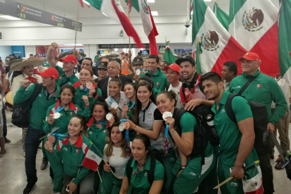 Los atletas mexicanos sumaron más de 130 medallas. Foto: Especial.