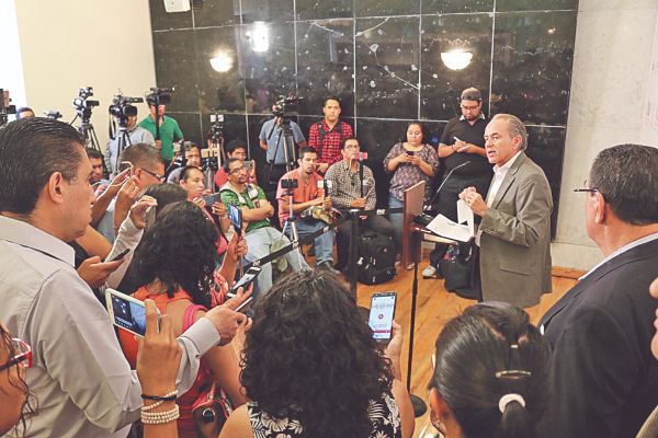 ANUNCIO. El gobernador de San Luis Potosí explicó la estrategia para la sierra. Foto: Especial.