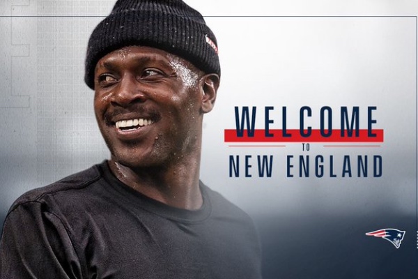 El pasado martes Patriotas le dio la bienvenida a Antonio Brown.
Twitter: @newenglandpatriots