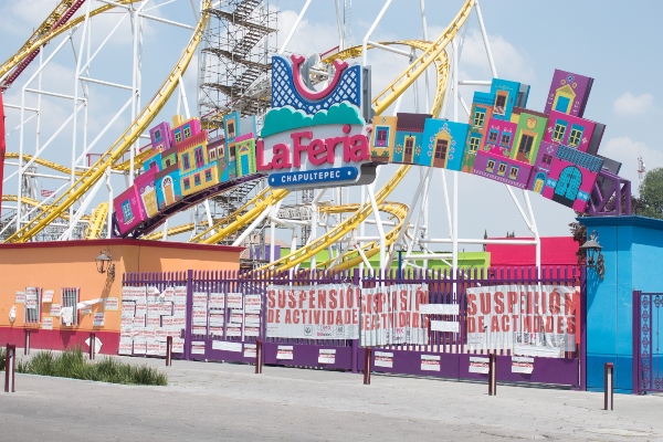 Luego de las fallas mecánicas en donde la Feria de Chapultepec está cerrada. Foto: Cuartoscuro
