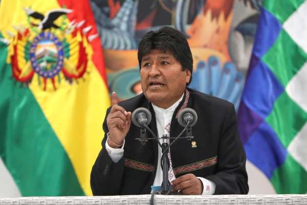 El presidente de Bolivia, Evo Morales. Foto: EFE