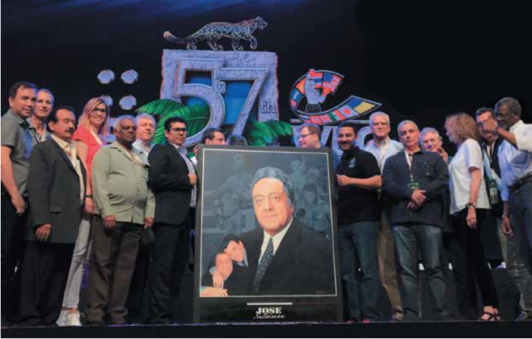 HONOR. La comunidad boxística rindió tributo a José Sulaimán, en la 57ª Convención del CMB. Foto: Especial