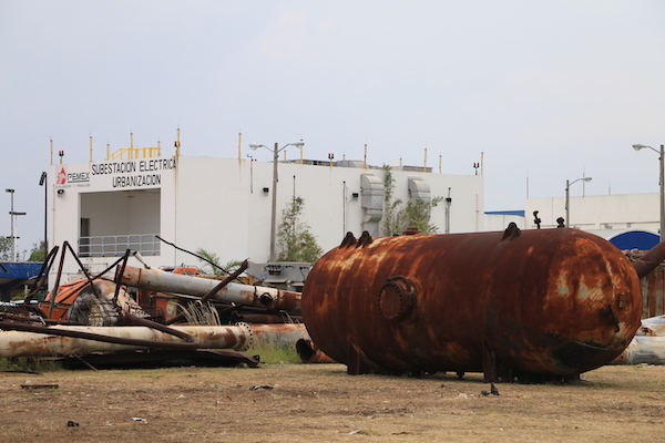 dos bocas terreno refineria no se inundo
