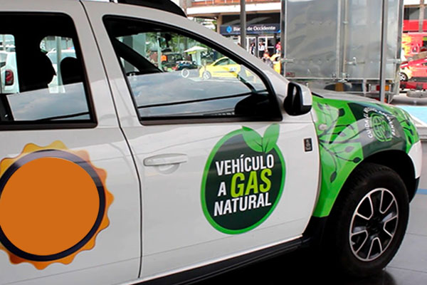 Al menos un 70 por ciento de co2 se reduce con el gas natural. Foto: Especial