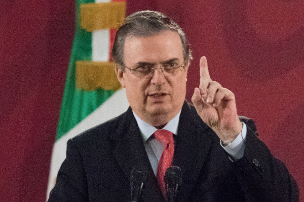 El canciller pidió solidaridad para la sede diplomática de México en Bolivia. Foto: Cuartoscuro