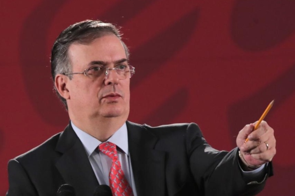 El Secretario de Relaciones Exteriores (SRE), Marcelo Ebrard. Foto: Presidencia