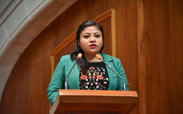 TRANSFORMACIÓN. La diputada Anaís Miriam Burgos presentó la iniciativa al Congreso. Foto: Especial