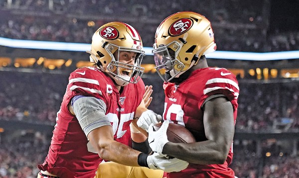 SÓLIDOS. El equipo de San Francisco es la segunda mejor defensiva de la NFL. Foto: AP